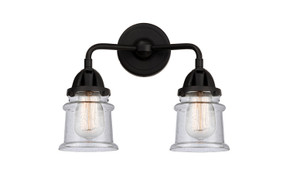 Bathroom Fixtures Two Lights by Innovations ( 405 | 288-2W-BK-G184S Nouveau 2 ) 