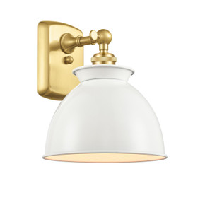 Sconces Metal by Innovations ( 405 | 516-1W-SG-M14-W Ballston ) 