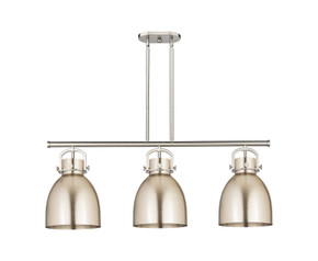 Linear/Island 3 Light Bar by Innovations ( 405 | 410-3I-SN-M412-10SN Downtown Urban ) 