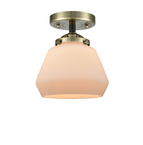 Semi-Flush Mts. Glass Down by Innovations ( 405 | 284-1C-BAB-G171-LED Nouveau ) 