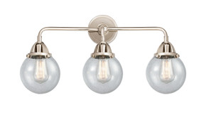 Bathroom Fixtures Three Lights by Innovations ( 405 | 288-3W-PN-G204-6 Nouveau 2 ) 