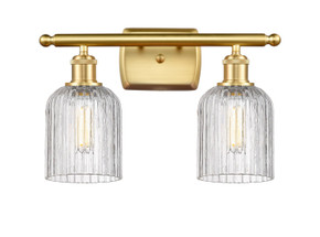Bathroom Fixtures Two Lights by Innovations ( 405 | 516-2W-SG-G559-5CL Ballston ) 