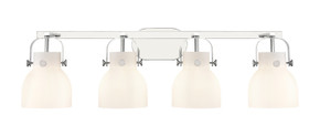 Bathroom Fixtures Four Lights by Innovations ( 405 | 423-4W-PC-G412-6WH Downtown Urban ) 