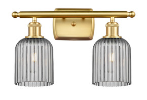 Bathroom Fixtures Two Lights by Innovations ( 405 | 516-2W-SG-G559-5SM Ballston ) 
