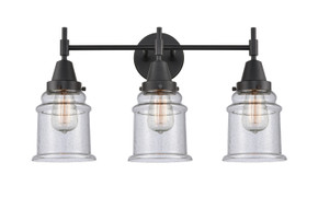 Bathroom Fixtures Three Lights by Innovations ( 405 | 447-3W-BK-G184 Caden ) 