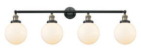 Bathroom Fixtures Four Lights by Innovations ( 405 | 215-BAB-G201-8-LED Franklin Restoration ) 