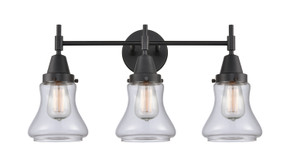 Bathroom Fixtures Three Lights by Innovations ( 405 | 447-3W-BK-G192 Caden ) 