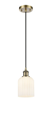Mini Pendants Glass Down by Innovations ( 405 | 516-1P-AB-G559-5GWH Ballston ) 