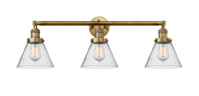 Bathroom Fixtures Three Lights by Innovations ( 405 | 205-BB-G44-LED Franklin Restoration ) 