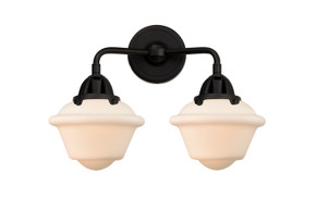 Bathroom Fixtures Two Lights by Innovations ( 405 | 288-2W-BK-G531-LED Nouveau 2 ) 