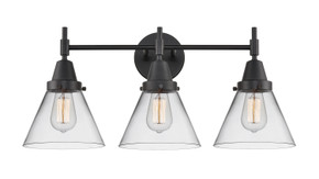 Bathroom Fixtures Three Lights by Innovations ( 405 | 447-3W-BK-G42 Caden ) 