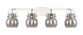 Bathroom Fixtures Four Lights by Innovations ( 405 | 423-4W-PN-G410-6SM Downtown Urban ) 