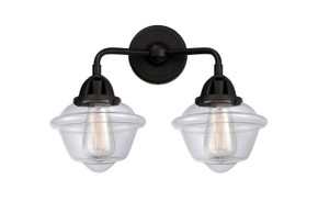 Bathroom Fixtures Two Lights by Innovations ( 405 | 288-2W-BK-G532-LED Nouveau 2 ) 
