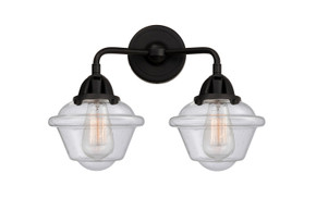 Bathroom Fixtures Two Lights by Innovations ( 405 | 288-2W-BK-G534-LED Nouveau 2 ) 