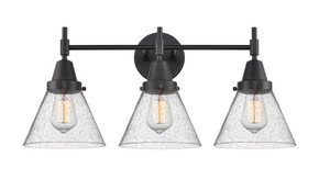 Bathroom Fixtures Three Lights by Innovations ( 405 | 447-3W-BK-G44 Caden ) 