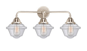 Bathroom Fixtures Three Lights by Innovations ( 405 | 288-3W-PN-G534-LED Nouveau 2 ) 