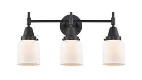 Bathroom Fixtures Three Lights by Innovations ( 405 | 447-3W-BK-G51 Caden ) 