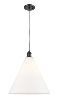 Pendants Glass Down by Innovations ( 405 | 516-1P-OB-GBC-161 Ballston ) 