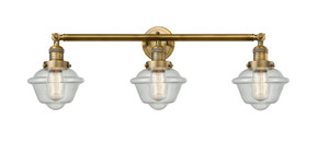Bathroom Fixtures Three Lights by Innovations ( 405 | 205-BB-G534-LED Franklin Restoration ) 