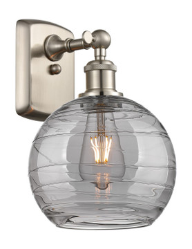 Sconces Single Glass by Innovations ( 405 | 516-1W-SN-G1213-8SM Ballston ) 