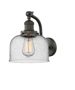 Sconces Single Glass by Innovations ( 405 | 515-1W-OB-G74-LED Franklin Restoration ) 