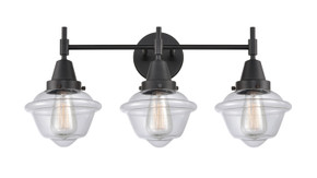 Bathroom Fixtures Three Lights by Innovations ( 405 | 447-3W-BK-G532-LED Caden ) 