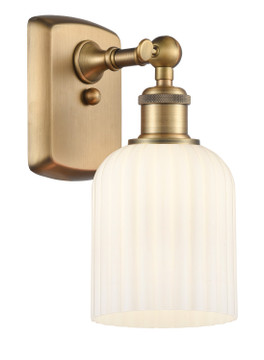 Sconces Single Glass by Innovations ( 405 | 516-1W-BB-G559-5GWH Ballston ) 