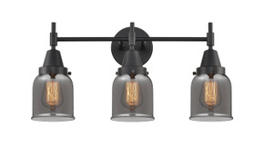 Bathroom Fixtures Three Lights by Innovations ( 405 | 447-3W-BK-G53-LED Caden ) 