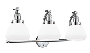 Bathroom Fixtures Three Lights by Innovations ( 405 | 515-3W-PC-G171-LED Franklin Restoration ) 