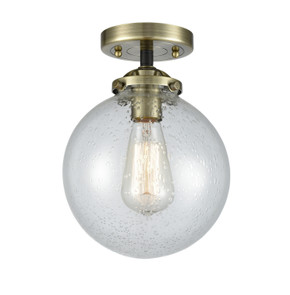 Semi-Flush Mts. Glass Down by Innovations ( 405 | 284-1C-BAB-G204-8 Nouveau ) 