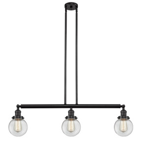 Linear/Island 3 Light Bar by Innovations ( 405 | 213-OB-G202-6-LED Franklin Restoration ) 