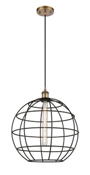 Pendants Open Frame by Innovations ( 405 | 516-1P-BB-CE-16-BK Ballston ) 