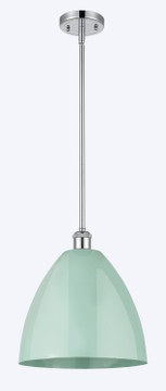 Mini Pendants Metal Shade by Innovations ( 405 | 516-1S-PC-MBD-12-SF Ballston ) 