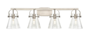 Bathroom Fixtures Four Lights by Innovations ( 405 | 423-4W-SN-G411-6SDY Downtown Urban ) 