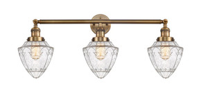 Bathroom Fixtures Three Lights by Innovations ( 405 | 205-BB-G664-7-LED Franklin Restoration ) 