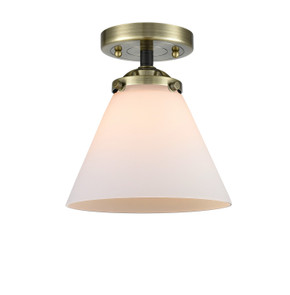 Semi-Flush Mts. Glass Down by Innovations ( 405 | 284-1C-BAB-G41-LED Nouveau ) 