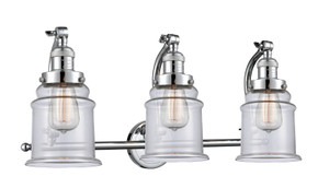 Bathroom Fixtures Three Lights by Innovations ( 405 | 515-3W-PC-G182 Franklin Restoration ) 