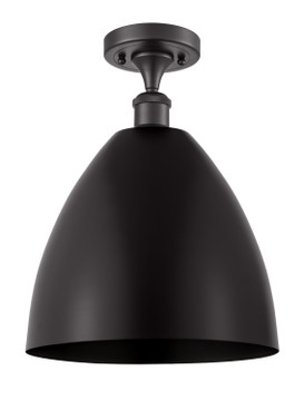 Semi-Flush Mts. Glass Down by Innovations ( 405 | 516-1C-BK-MBD-12-BK-LED Ballston ) 