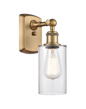 Sconces Single Glass by Innovations ( 405 | 516-1W-BB-G802-LED Ballston ) 