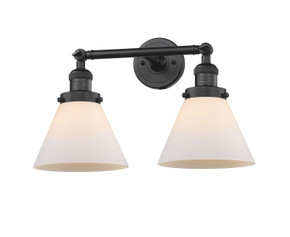 Bathroom Fixtures Two Lights by Innovations ( 405 | 208-BK-G41-LED Franklin Restoration ) 