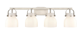 Bathroom Fixtures Four Lights by Innovations ( 405 | 423-4W-SN-G412-6WH Downtown Urban ) 