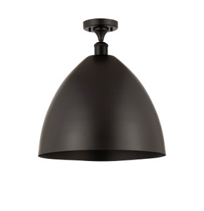 Semi-Flush Mts. Glass Down by Innovations ( 405 | 516-1C-BK-MBD-16-BK Ballston ) 