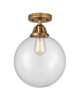 Semi-Flush Mts. Glass Down by Innovations ( 405 | 288-1C-BB-G202-10-LED Nouveau 2 ) 