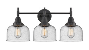 Bathroom Fixtures Three Lights by Innovations ( 405 | 447-3W-BK-G74-LED Caden ) 