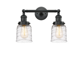 Bathroom Fixtures Two Lights by Innovations ( 405 | 208-BK-G513-LED Franklin Restoration ) 