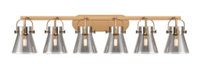 Bathroom Fixtures Five+Lights by Innovations ( 405 | 423-6W-BB-G411-6SM Downtown Urban ) 
