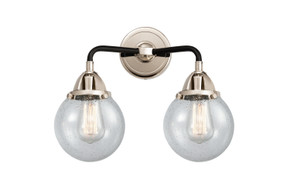 Bathroom Fixtures Two Lights by Innovations ( 405 | 288-2W-BPN-G204-6 Nouveau 2 ) 