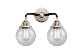 Bathroom Fixtures Two Lights by Innovations ( 405 | 288-2W-BPN-G204-6-LED Nouveau 2 ) 