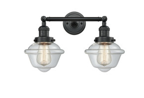 Bathroom Fixtures Two Lights by Innovations ( 405 | 208-BK-G532-LED Franklin Restoration ) 