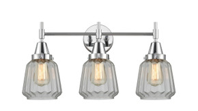 Bathroom Fixtures Three Lights by Innovations ( 405 | 447-3W-PC-G142 Caden ) 